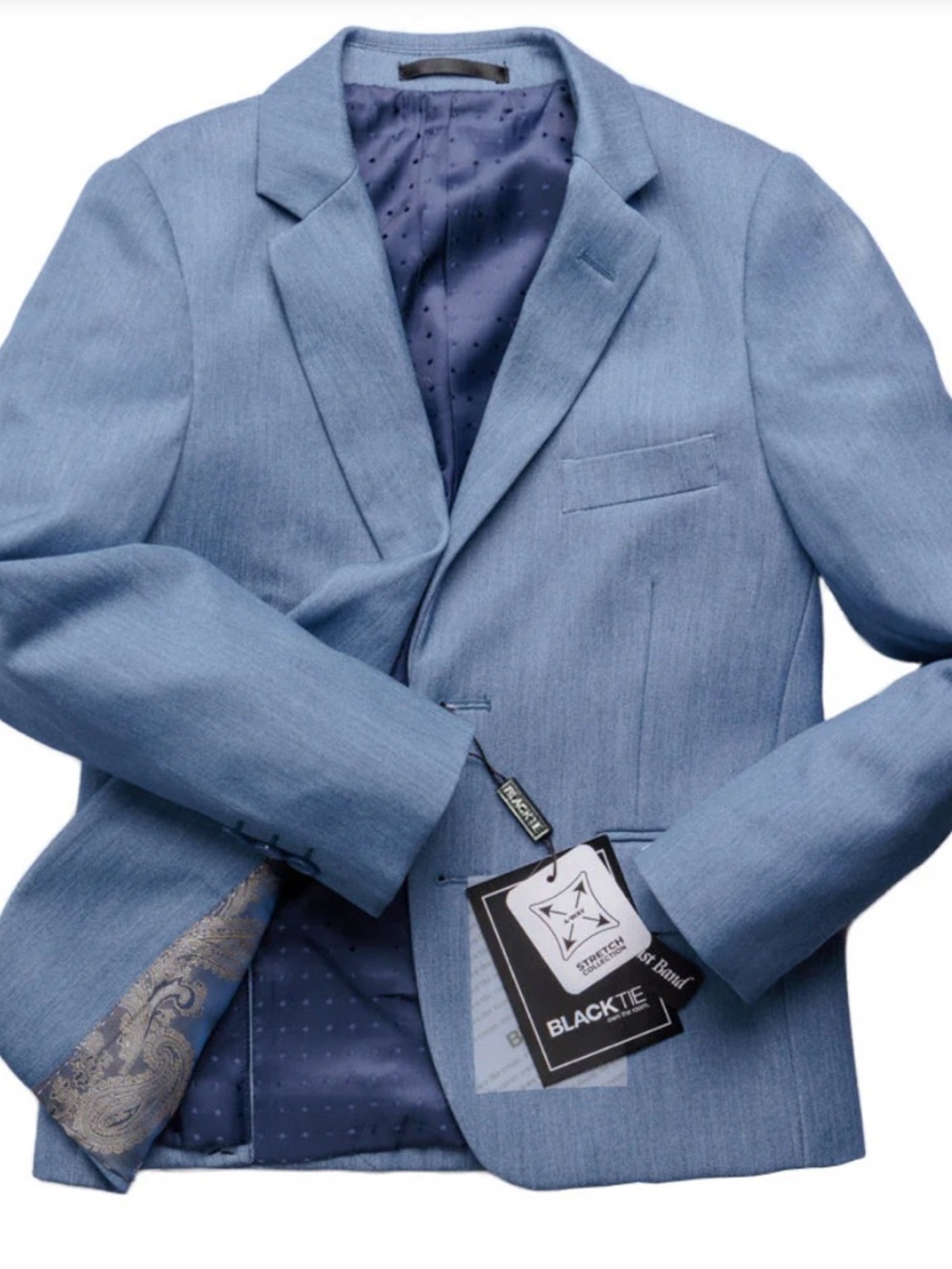 Teen Blue 4-piece Suit (“Denim Blue”)